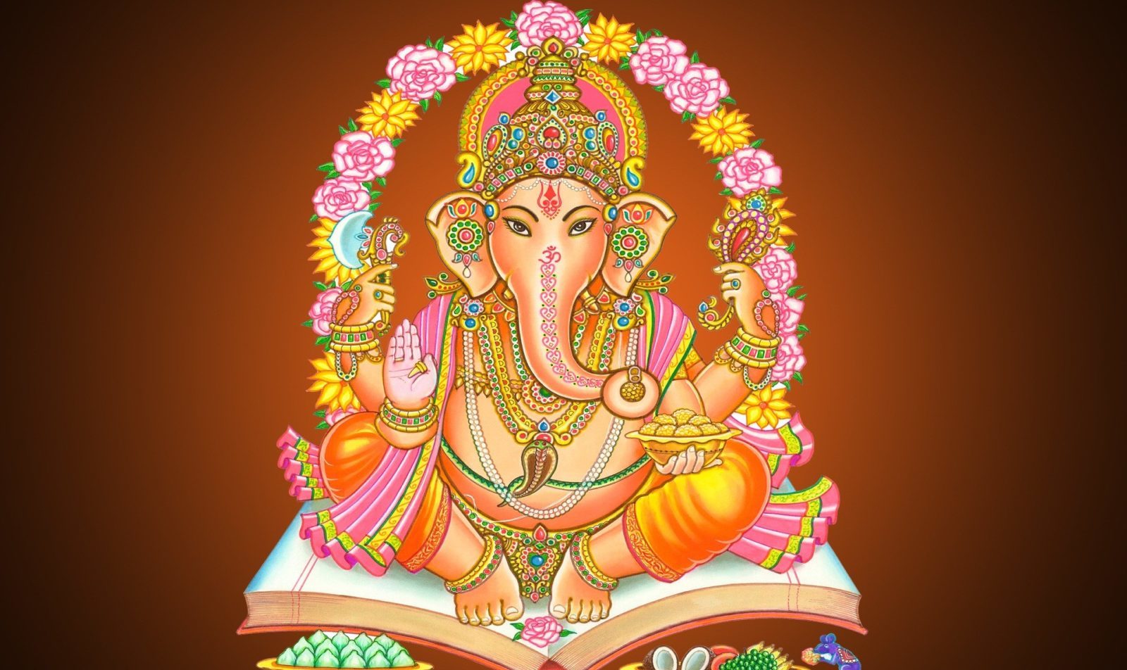 Ganesha is a wise god who removes obstacles and is beloved by the ...