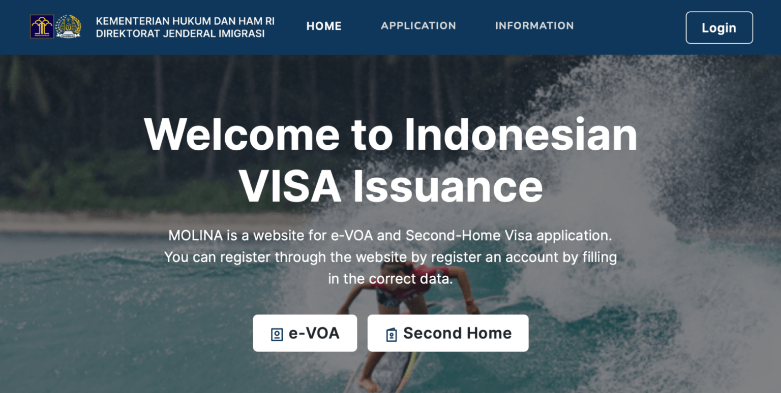 How to get an electronic visa for Bali (EVOA)