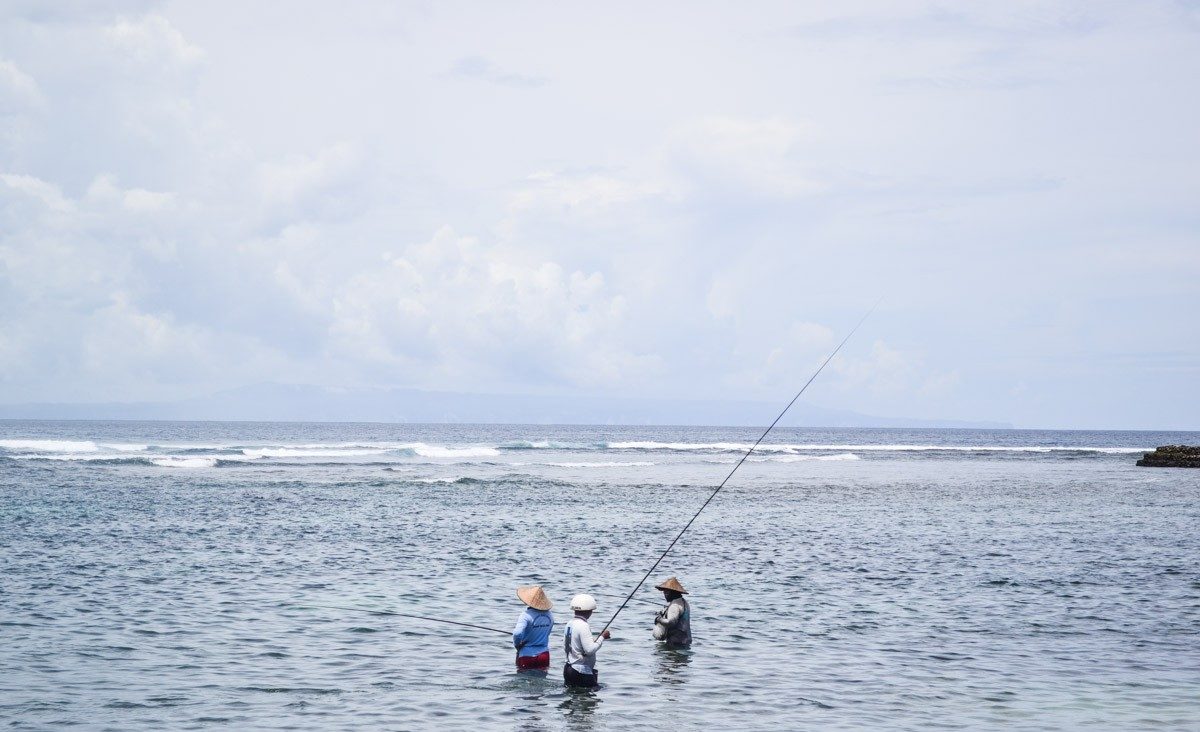 Nusa Dua is a resort village on the island of Bali.