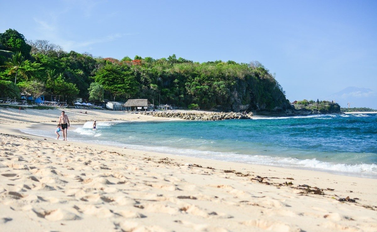 Nusa Dua is a resort village on the island of Bali.