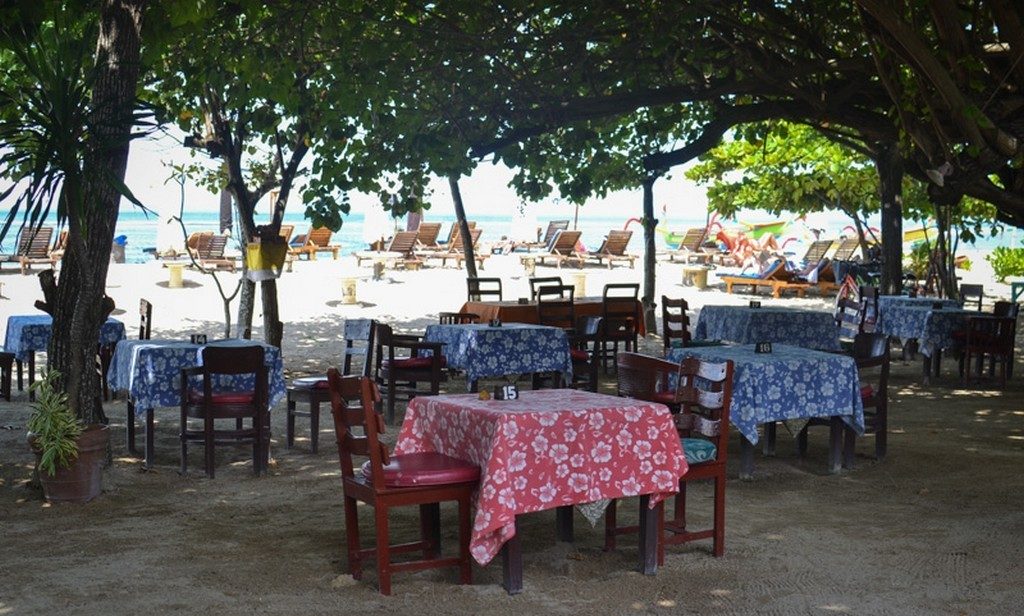 Sanur Beach. A haven for retirees and children on the island of Bali