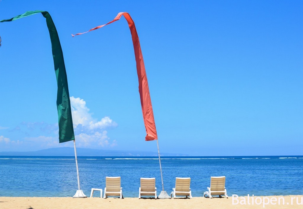 Sanur Beach. A haven for retirees and children on the island of Bali