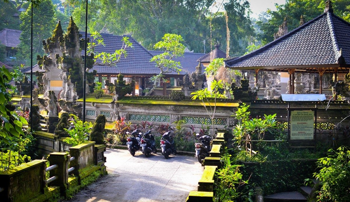 Artist's Trail or the Campuhan Ridge walk in Ubud